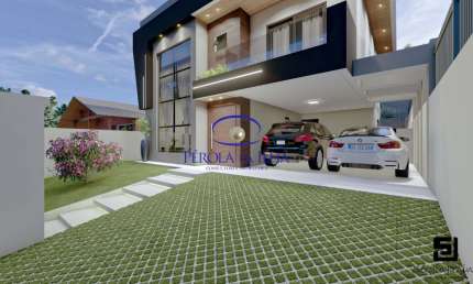 Venha conhecer essa incrível casa com 03 dormitórios, sendo 01 suíte e 02 demi suítes, todas com sacada! No térreo!