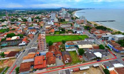 Terreno comercial à venda no Centro, Balneário Piçarras , 516 m2 por R$ 3.000.000