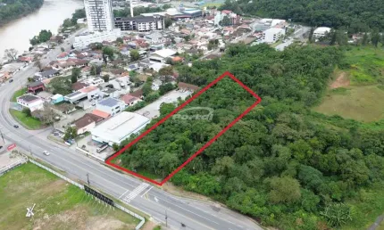 Terreno comercial à venda no Vorstadt, Blumenau , 5292 m2 por R$ 4.500.000