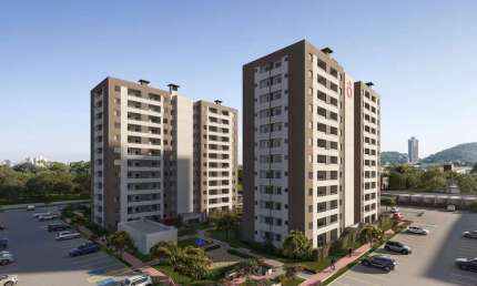 Apartamento com 2 quartos à venda no Centro, Penha , 51 m2 por R$ 444.275