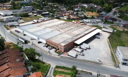 Barracão / galpão / depósito com 5 salas para alugar no gasparinho, gaspar , 5000 m2 por r$ 90.000