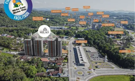 Apartamento com 2 quartos à venda no Itoupava Central, Blumenau , 50 m2 por R$ 280.000