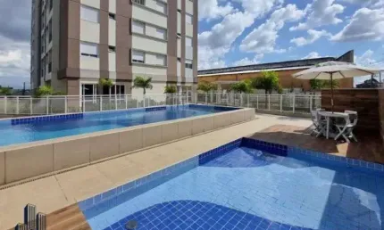 Condomínio Edifício Nova Granja - Condomínio Edifício Nova Granja - 2 dorms, varanda fechada vidro, vista Fazendinha!
