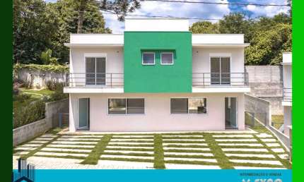 Condomínio Araucaria - Casas à venda em Cotia/SP no Parque Rincão no condomínio Araucária na região da Granja Viana no km 28 da Raposo Tavares 110m²