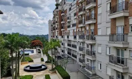 Andressa Granja Viana - Apartamento para locação em Cotia/SP na Granja Viana com 38m²,