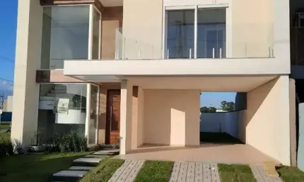 Casa em condomínio fechado com 3 quartos à venda na Avenida Frederico Warstat, 695, Sans Souci, Eldorado do Sul por R$ 1.100.000