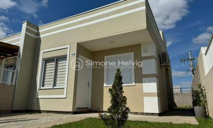 Casa em condomínio fechado com 2 quartos à venda na Rua Farroupilha, 1598, Centro Novo, Eldorado do Sul por R$ 295.000