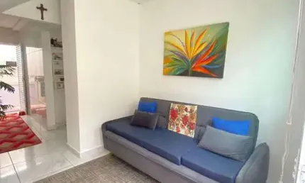 Casa de Condomínio com 2 dorms, Caiçara, Praia Grande - R$ 320 mil, Cod: 3055