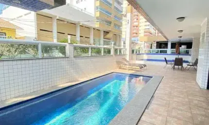 Apartamento com 2 dorms, guilhermina, praia grande - r$ 650 mil, cod: 3107