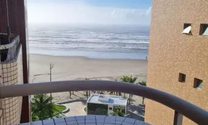 Apartamento com 1 quarto, Caiçara, Praia Grande - R$ 325 mil, Cod: 3206