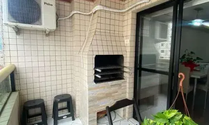 Apartamento com 3 quartos, Ocian, Praia Grande - R$ 550 mil, Cod: 3314