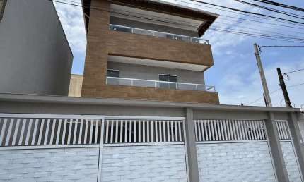 Casa de Condomínio com 2 quartos, Mirim, Praia Grande - R$ 330 mil, Cod: 3124