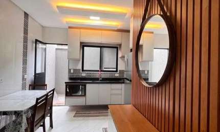 Sobrado de Condomínio com 2 quartos, Maracanã, Praia Grande - R$ 440 mil, Cod: 3201