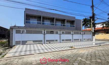 Casa de Condomínio com 2 quartos, Maracanã, Praia Grande - R$ 380 mil, Cod: 3210