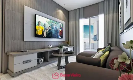 Apartamento com 1 quarto, Mirim, Praia Grande - R$ 322 mil, Cod: 3280