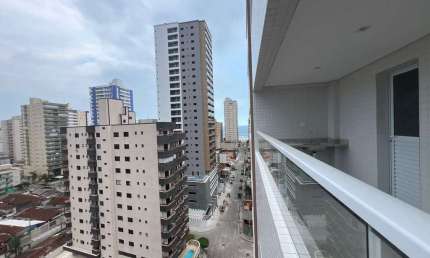 Apto Novo c/ Vista Mar na Praia Grande - R$ 485 mil, Cod: 3400