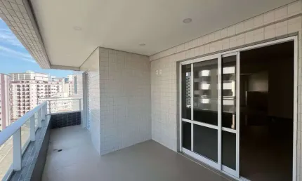 Apartamento com 3 quartos, Guilhermina, Praia Grande - R$ 917 mil, Cod: 3417