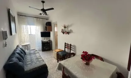 Apartamento com 1 quarto, Tupi, Praia Grande - R$ 220 mil, Cod: 3624