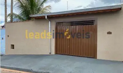 Casa para Venda em Jardinópolis, Santo Antônio, 2 dormitórios, 2 banheiros, 3 vagas