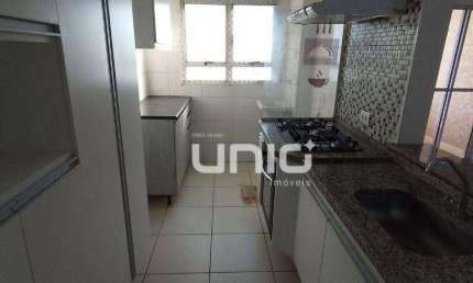 Apartamento com 2 dormitórios, 56 m² - venda por R$ 260.000,00 ou aluguel por R$ 1.899,06/mês - Jardim Nova Iguaçu - Piracicaba/SP