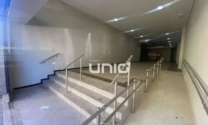 Salão para alugar, 261 m² por r$ 6.000,00/mês - centro - piracicaba/sp