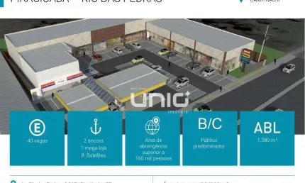 Loja para alugar, 239 m² por R$ 9.829,34/mês - Piracicamirim - Piracicaba/SP