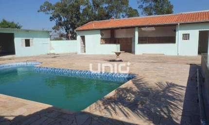 Chácara com 2 dormitórios para alugar, 1000 m² por R$ 4.500,00/mês - Zona Rural - Piracicaba/SP