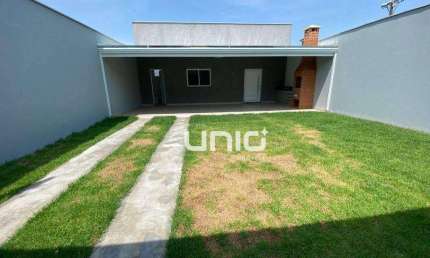 Casa com 2 dormitórios à venda, 82 m² por R$ 420.000,00 - Nova Suiça - Piracicaba/SP