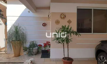 Casa com 3 dormitórios à venda, 141 m² por R$ 570.000,00 - Água Branca - Piracicaba/SP