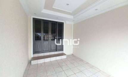 Casa com 3 dormitórios para alugar, 120 m² por R$ 2.650,00/mês - Vila Rezende - Piracicaba/SP