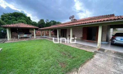 Chácara com 3 dormitórios à venda, 3580 m² por r$ 750.000,00 - santa olímpia - piracicaba/sp