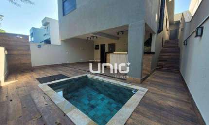 Casa a venda Cond. Reserva das Paineiras - Piracicaba/SP com 225m² de terreno e 180,35m² sendo 3 suítes com piscina