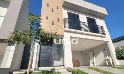 Casa a venda no Condomínio Soleil - Piracicaba-SP com 3 dormitórios sendo 2 suítes - 250m² de terreno