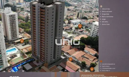 Apartamento com 3 dormitórios à venda, 116 m² por R$ 952.314,00 - Nova América - Piracicaba/SP
