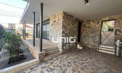 Casa com 3 dormitórios para alugar, 190 m² por R$ 3.685,00/mês - Centro - Piracicaba/SP