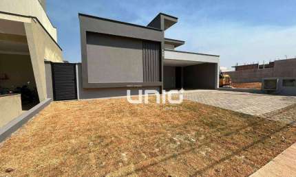 Casa térrea a venda no Loteamento Residencial e Comercial Villa D'Aquila - Piracicaba/SP com 3 suítes
