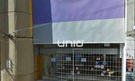 Prédio Comercial a Venda ou Locação na Praça José Bonifácio - Piracicaba/SP com 657,85m² de área construída