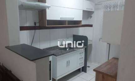 Apartamento com 2 dormitórios à venda, 47 m² por R$ 160.000,00 - Dois Córregos - Piracicaba/SP