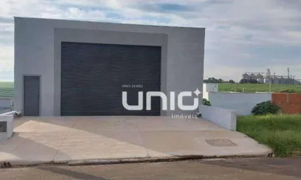 Barracão para alugar, 180 m² por R$ 3.878,09/mês - Garças - Piracicaba/SP