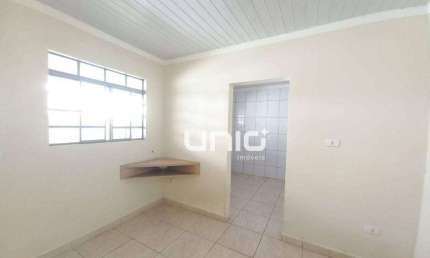 Casa com 1 dormitório para alugar, 42 m² por R$ 1.148,29/mês - Paulicéia - Piracicaba/SP