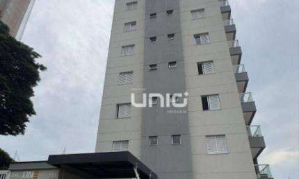Apartamento com 1 dormitório para alugar, 44 m² por R$ 2.658,62/mês - São Dimas - Piracicaba/SP