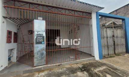 Casa com salão comercial e terreno a venda no Bairro Jardim Costa Rica - Piracicaba/SP