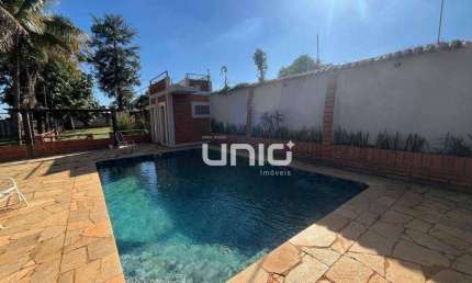 Chácara com 3 dormitórios para alugar, 2000 m² por R$ 4.184,23/mês - Chicó - Piracicaba/SP