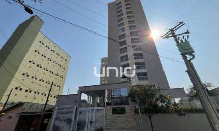 Apartamento disponível para alugar no Edifício Residencial Praça das Araucárias, localizado no bairro São Dimas em Piracicaba/SP.