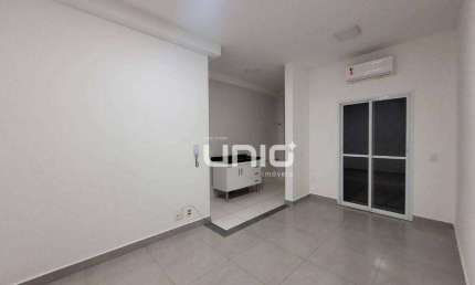 Apartamento com 2 dormitórios para alugar, 61 m² por R$ 2.164,66/mês - Paulicéia - Piracicaba/SP