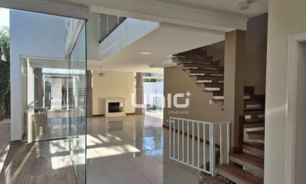 Casa para alugar no reserva do engenho com 4 suites - piracicaba/sp
