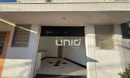 Salão para alugar, 27 m² por r$ 792,54/mês - vila monteiro - piracicaba/sp