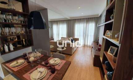 Apartamento com 3 dormitórios à venda, 66 m² por R$ 310.000,00 - Santa Cecília - Piracicaba/SP