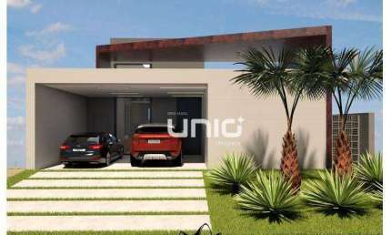 Casa com 3 dormitórios à venda, 166 m² por R$ 1.480.000,00 - Loteamento Residencial e Comercial Villa D'Aquila - Piracicaba/SP