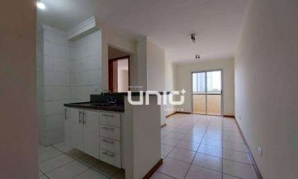 Apartamento com 1 dormitório para alugar, 46 m² por R$ 2.152,91/mês - São Dimas - Piracicaba/SP